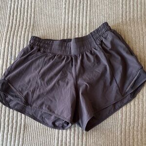 Lululemon Dark Gray Running Shorts